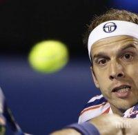 Жил Мюлер срещу Баутиста Агут в първия1/2-финал на Sofia Open 