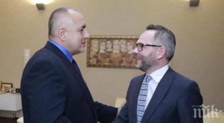 премиерът борисов михаел рот обсъдиха двустранното сътрудничество българия германия