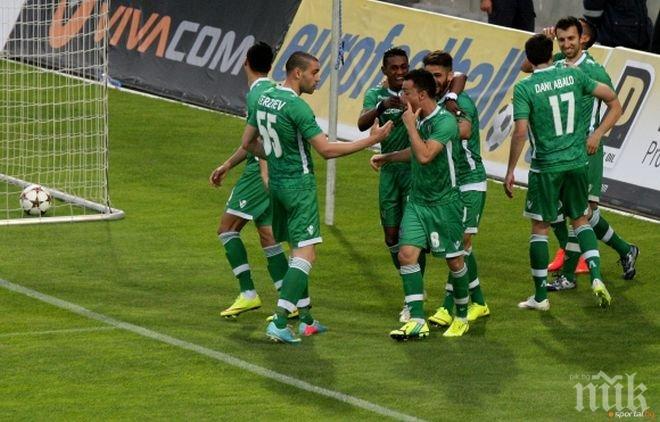 Лудогорец загрява за Левски с контроли срещу Етър и Добруджа