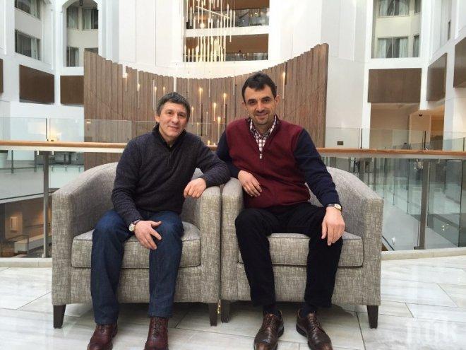 Явор Хайтов се срещна с един от най-титулованите български спортисти Валентин Йорданов (снимки)
