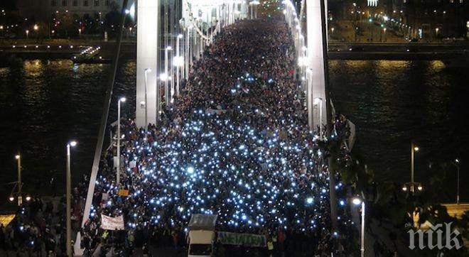 Протести в цяла Унгария срещу образователната реформа