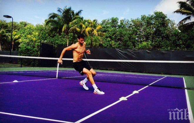 Фенки полудяха по голия Гришо