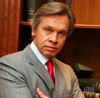 Алексей Пушков: Датският външен министър каза за санкциите това, което се страхуват да кажат в Берлин