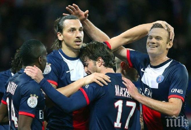 И Олимпик (Марсилия) преклони глава пред ПСЖ