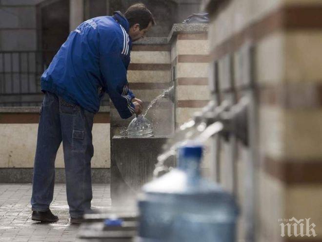 София слага такси на минералните си извори