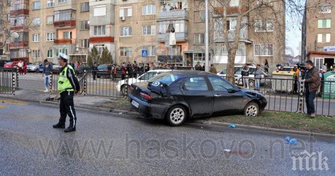 Катастрофа пред автогарата във Варна