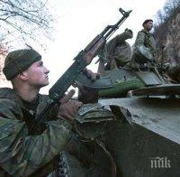 Чеченски доброволци се бият срещу 