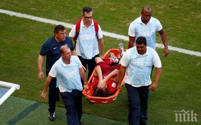 Коентрао счупи крак и е под въпрос за Евро 2016