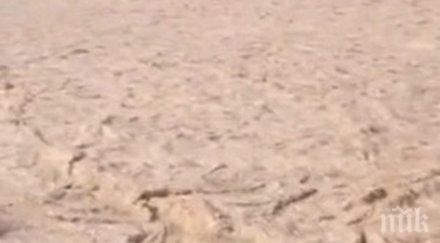 изумително ирак потече пясъчна река видео