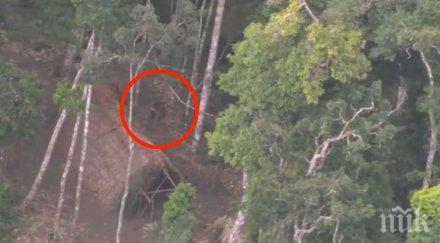 екип хора засне невероятни кадри изображения никога били виждани