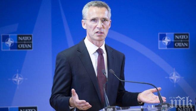 Йенс Столтенберг: НАТО ще продължи да увеличава военните си възможности в Черно море