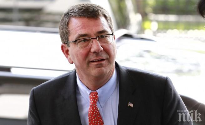 Аштън Картър: Усилията на НАТО трябва да се насочат срещу трафикантите на мигранти