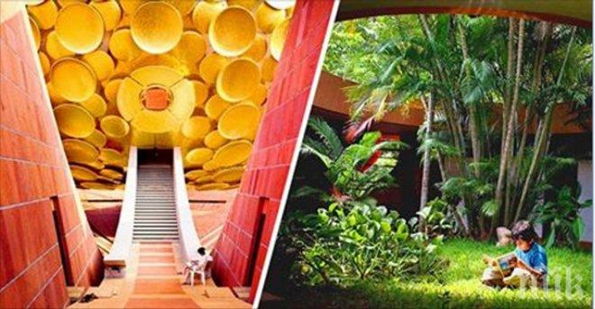 Ауровил – градът на бъдещето, който не се интересува от политика, религия и националност! Погледни първо тук!!!


