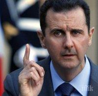 Асад: Има риск от саудитска или турска намеса в Сирия
