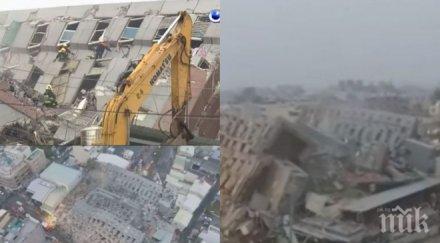 броят жертвите земетресението тайван достигна 114 души