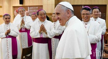 папа франциск отлетя срещата руския патриарх