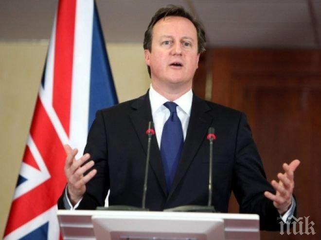 Камерън: Искам Великобритания да остане в ЕС