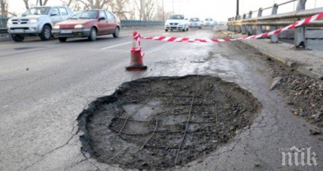 Описват дупките по уличната мрежа в Шумен след снега
