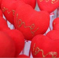Около 150 млн. любовни картички са се разменили на Свети Валентин