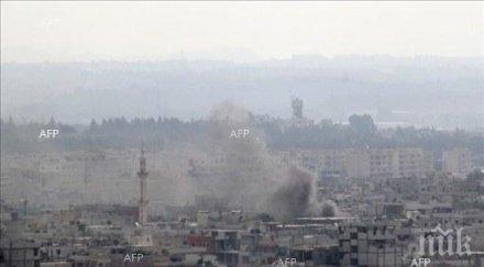 турски артилерийски огън сирийската провинция латакия