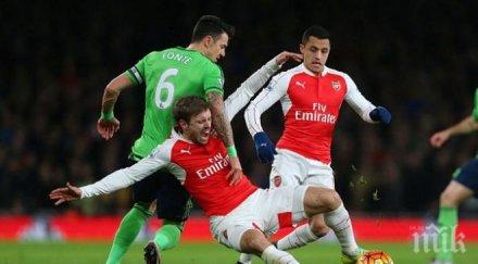 арсенал заявка титлата пречупи края сензацията лестър