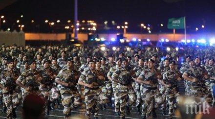 саудитска арабия проведат мащабните военни учения историята страната