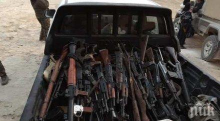 британци иракски произход задържани гърция оръжия боеприпаси