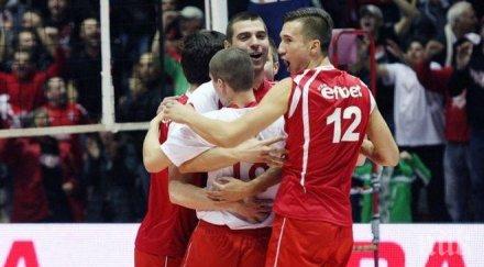 волейболният цска триумфира вечното дерби