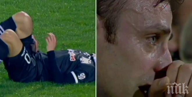 Бербо плаче, но от болка или от тъга? (видео)