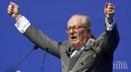 полиция влезе дома жан мари льо пен