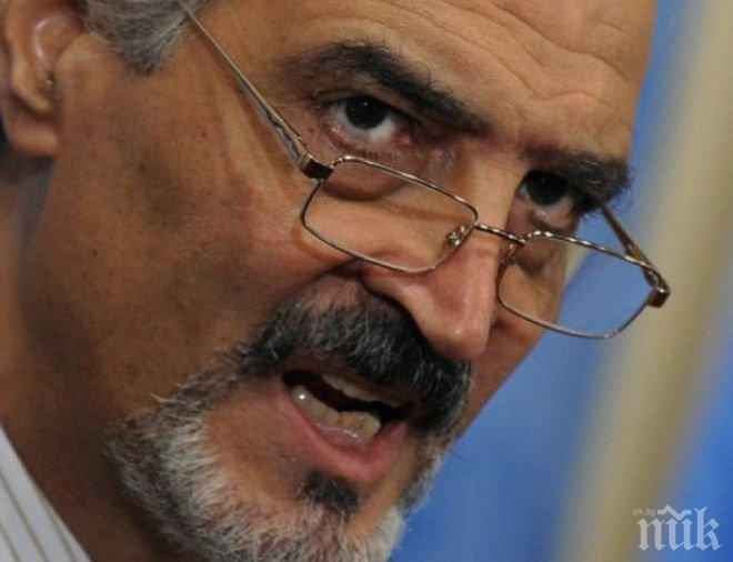 Башар Джафари: Спирането на огъня в Сирия ще отнеме време