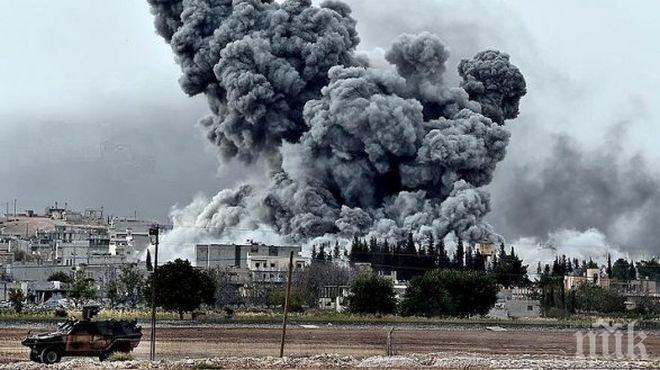 Водената от САЩ коалиция отново удари Сирия: 15 цивилни загинаха