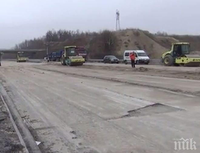 ПИК TV: Новата отсечка на магистрала „Марица” пропадна