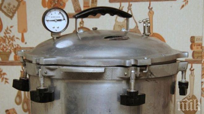 Тенджера обезглави гъркиня докато готви