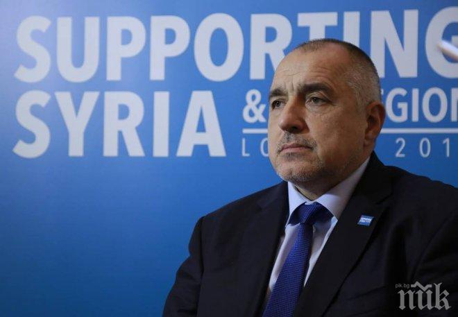 Борисов спря обществени поръчки за 95 млн. лева 