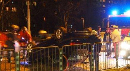 тежка катастрофа столицата