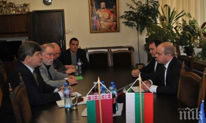 Русенският кмет се срещна с посланика на Беларус