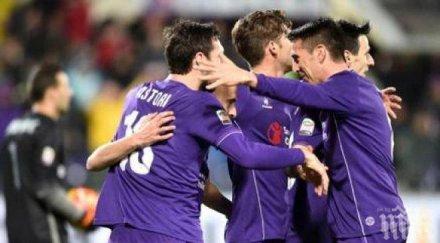 фиорентина продължи победите голово шоу аталанта