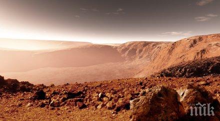 пуснаха географска карта марс