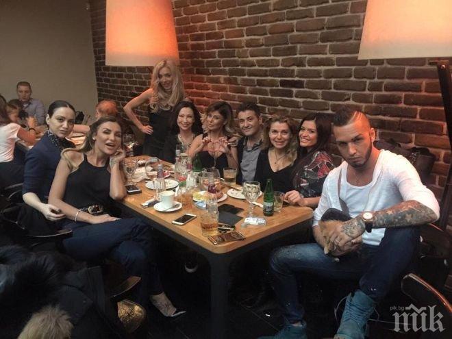 ПЪРВО в ПИК! Лудо парти! Звездите от ВИП брадър купонясваха отново заедно, всички дами се залепиха за Джино (снимки)