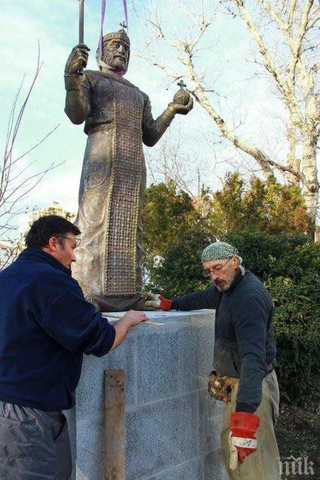 Новият паметник във Видин вече не е анонимен 