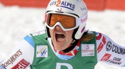 марион ролан сензационна световна шампионка спускането