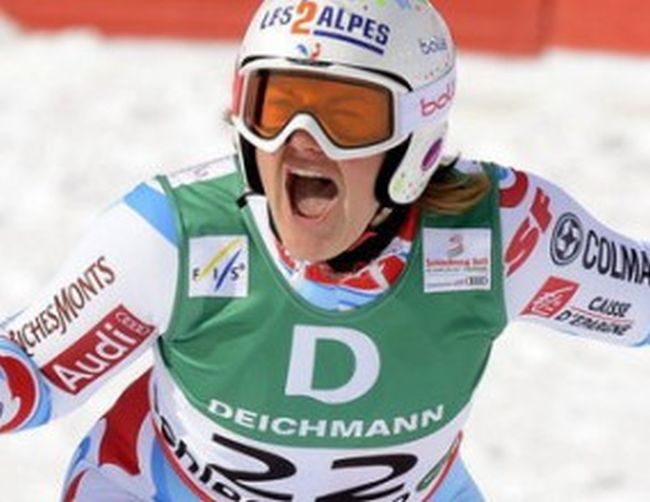 Марион Ролан е сензационна световна шампионка в спускането