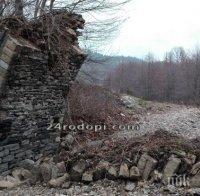Иманяри подкопаха и сринаха уникален римски мост край Кирково