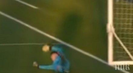 скандално незачетена дузпа изхвърли валенсия шампионската лига видео