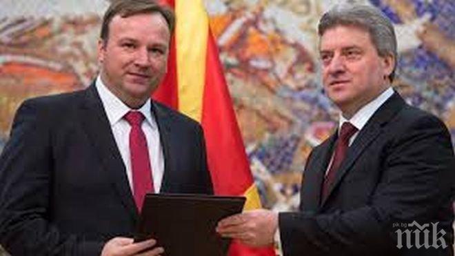 Служебният премиер Димитриев: час по-скоро избори в Македония