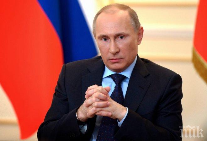 ПЪРВО в ПИК! Путин се закани: Няма да пощадя терористите в Сирия! Продължавам да ги унищожавам