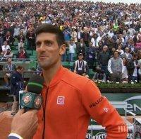 Джокович върти кючеци в Дубай (видео)