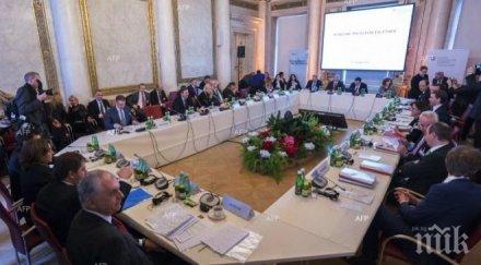 представители страните балканския маршрут срещнаха виена