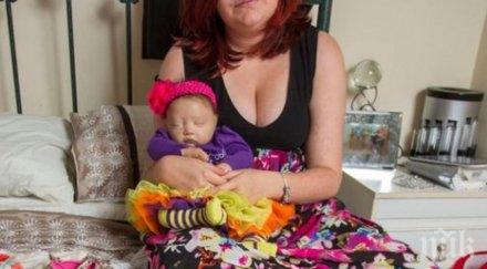 снимка показва майка нейното бебе истината крие нещо наистина ужасно тъжно